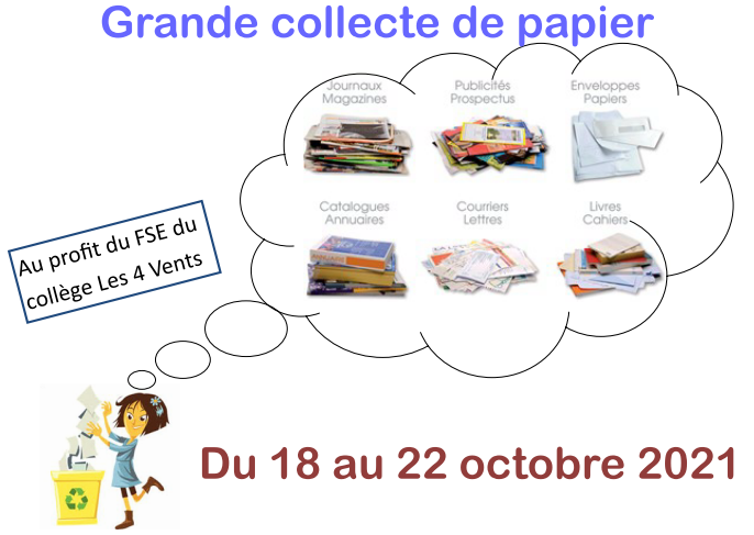 Grande collecte de papier : objectif 6 tonnes