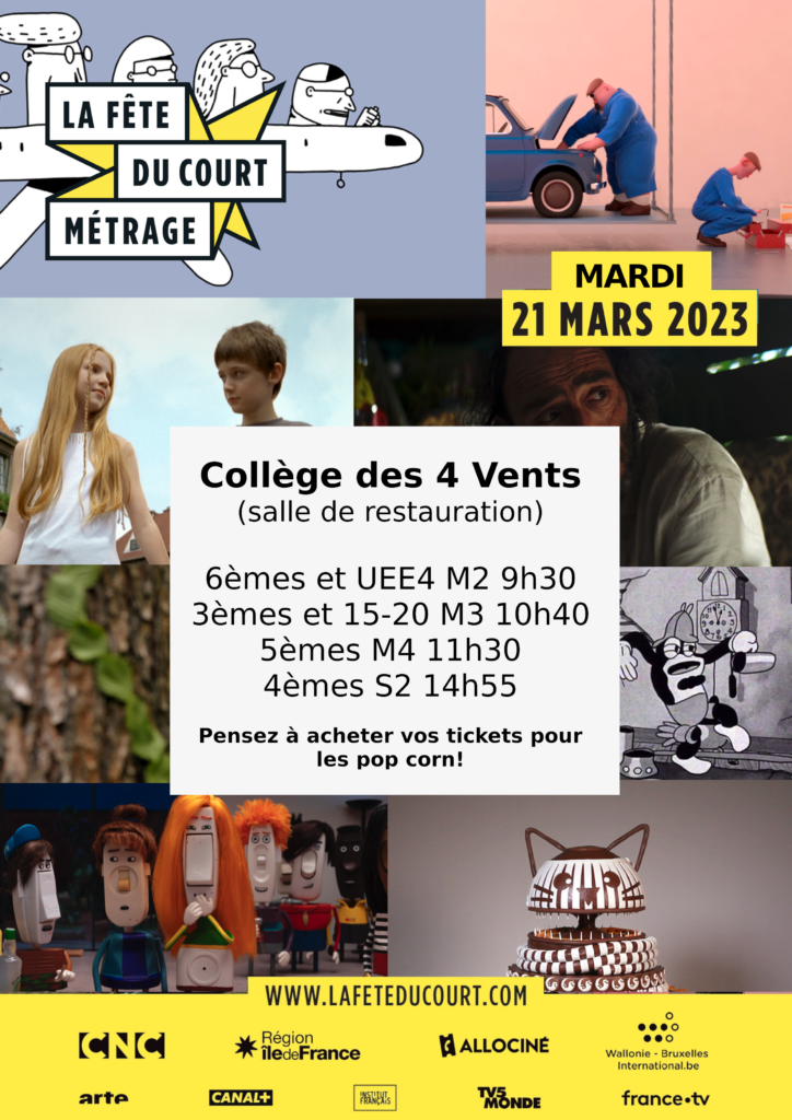 Affiche journée court métrage