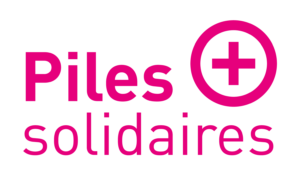 Logo piles solidaires