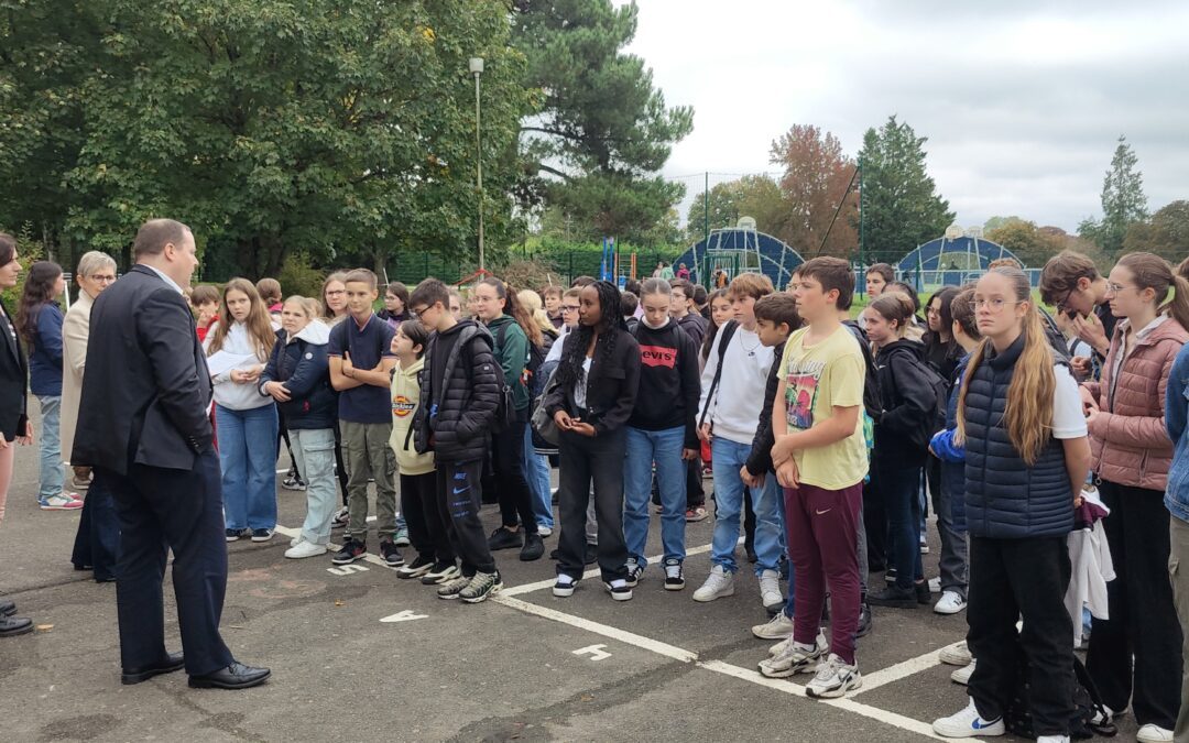 Hommage à Samuel Paty et Dominique Bernard